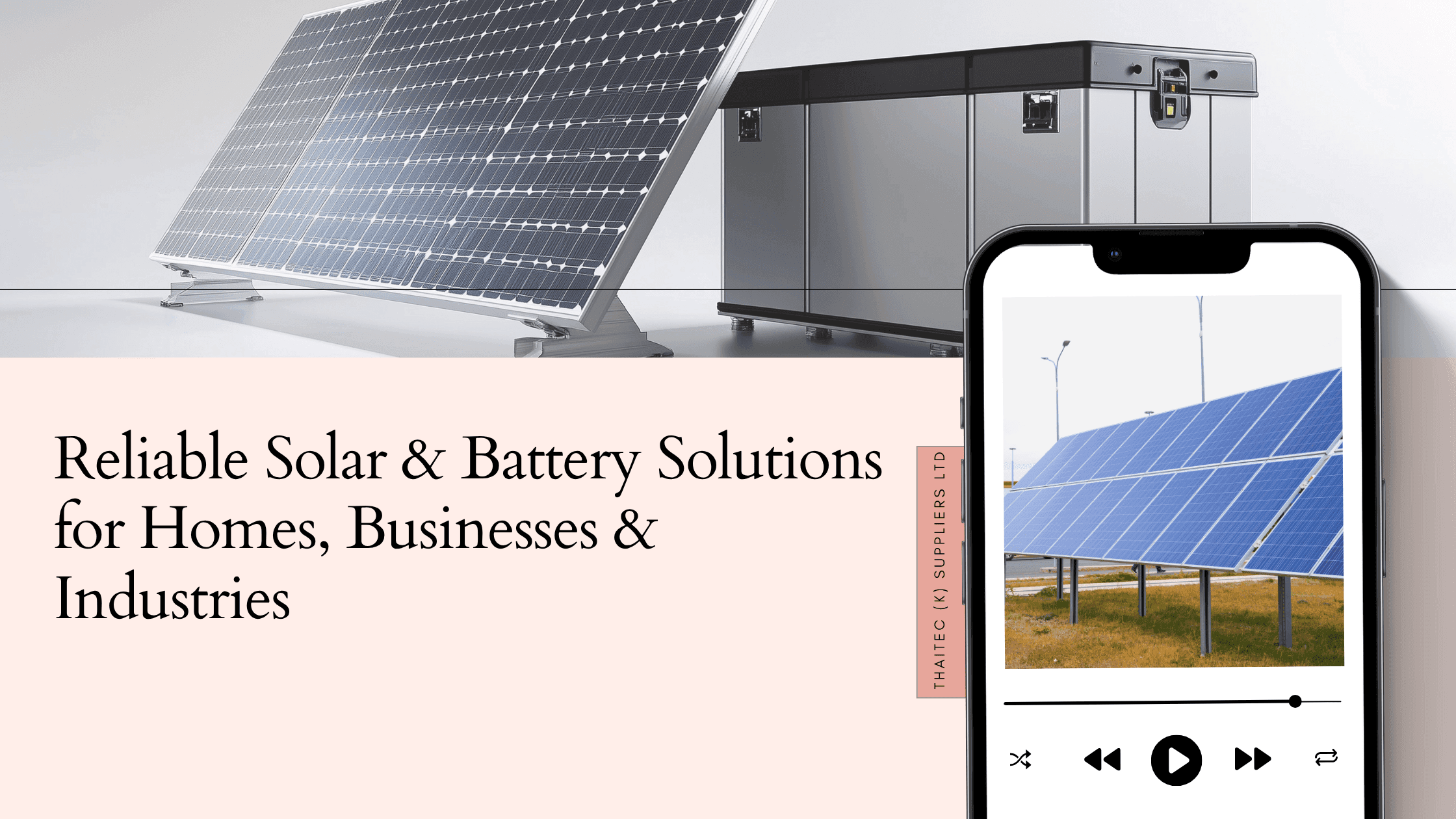 Solar Panels & Batteries